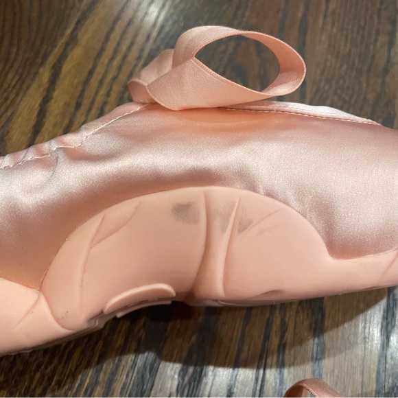 JW PEI Flavia Blush Pink Satin Bow Lace Ballerina Sneakers - Picture 7 of 10